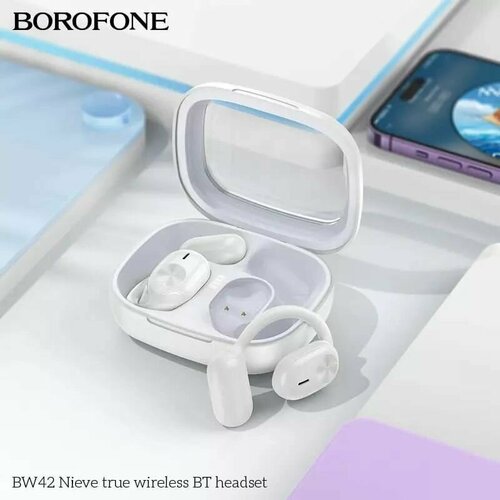 Беспроводные наушники Borofone BW42 TWS белые 1560₽