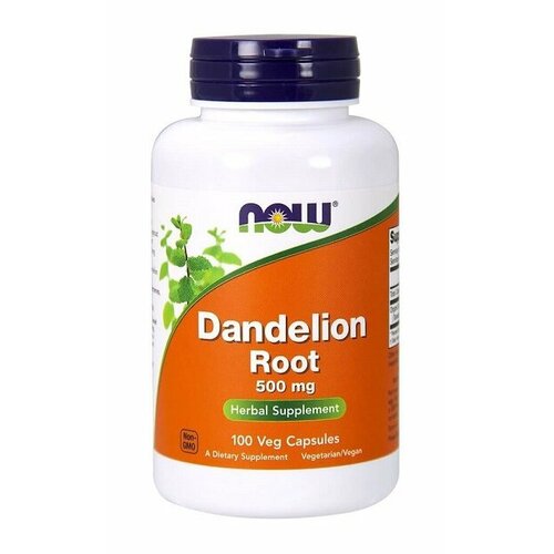 NOW Dandelion Root 500 mg (100 вег кап)