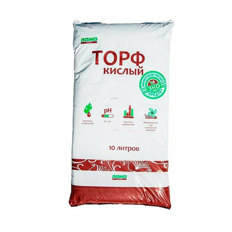 Торф лама торф Кислый 10 л