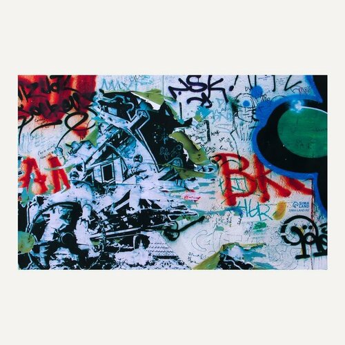 Фотофон винил Граффити 120х80 см 677₽