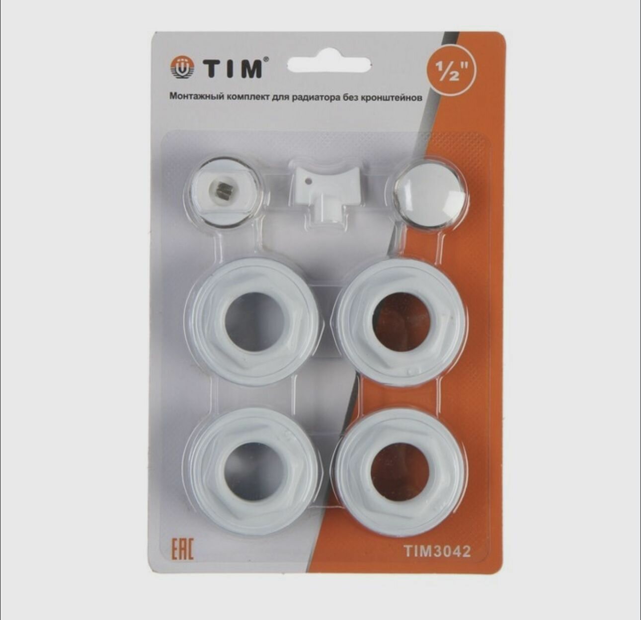 Пробки радиаторные без кронштейнов 1/2" TIM TIM3042