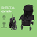 Коляска прогулочная CARRELLO Delta, черная