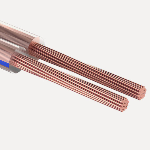 Изображение товара Кабель акустический PROconnect 2х4,00 мм², прозрачный BLUELINE, бухта 100 м