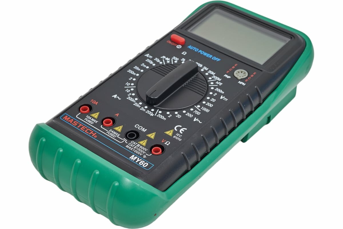 Изображение Цифровой мультиметр MASTECH MY60 00-00000761