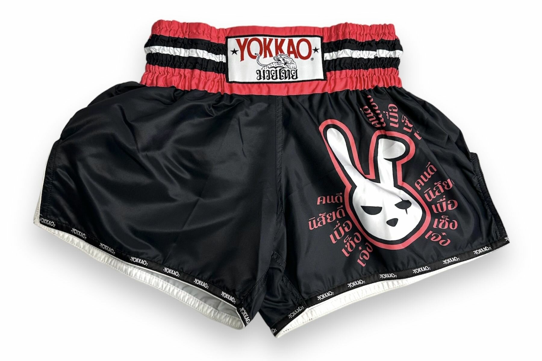 Шорты Yokkao, размер XL, красный, черный