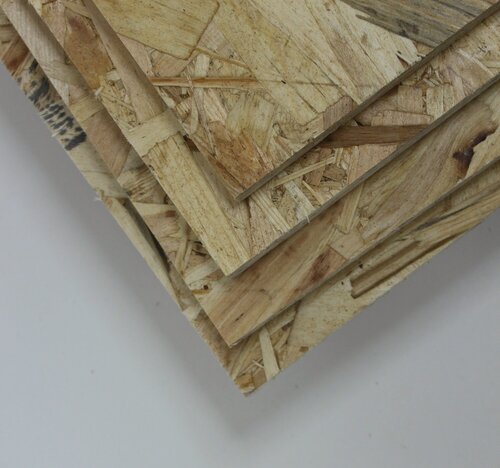 Изображение товара Ориентированно-стружечная плита ОСП-3 9 мм 700 × 1100 мм, 1 шт