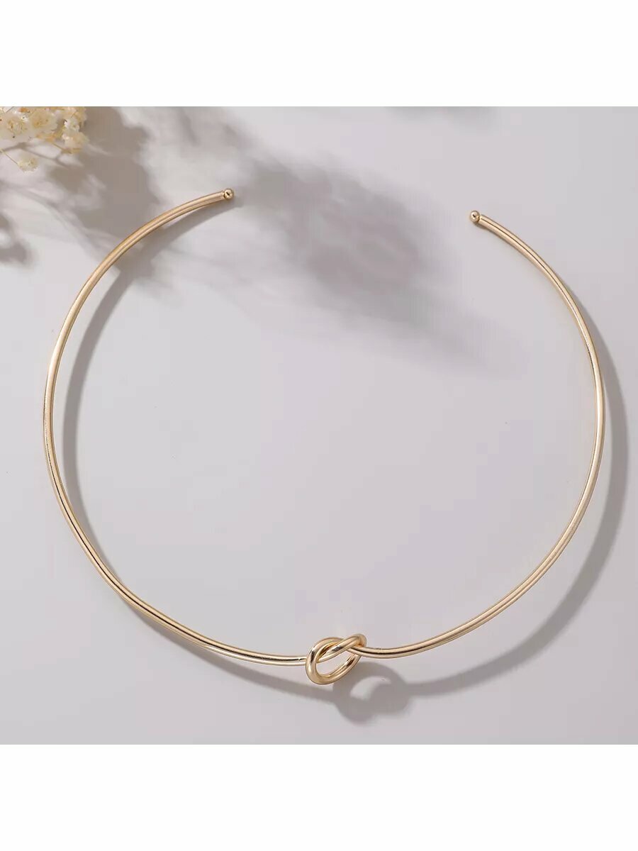 Чокер, золотистый — фото 1