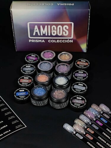 Изображение товара Набор PRISMA COLECCION, 8 гелей по 5 мл от AMIGOS