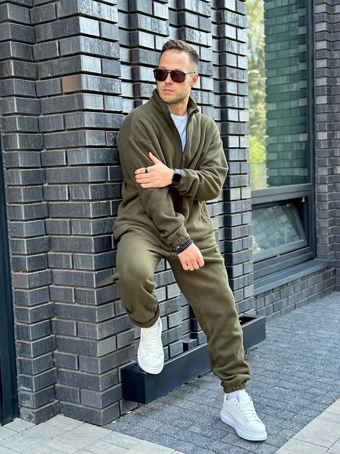Костюм спортивный BRANKI, размер M, хаки