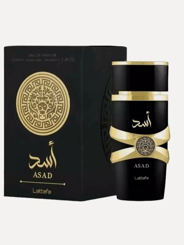 Изображение товара Парфюмерная вода Lattafa Asad, мужская, восточные пряности и ваниль, 100мл