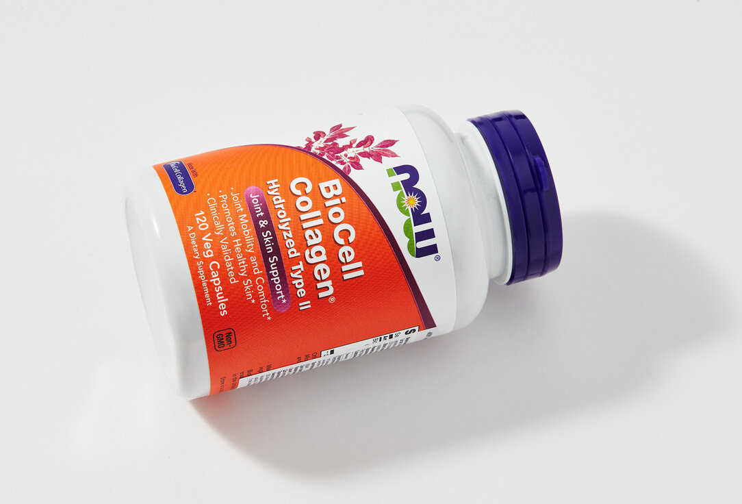 Изображение БАД, Now Foods, Biocell Collagen, 120 капсул, для укрепления суставов