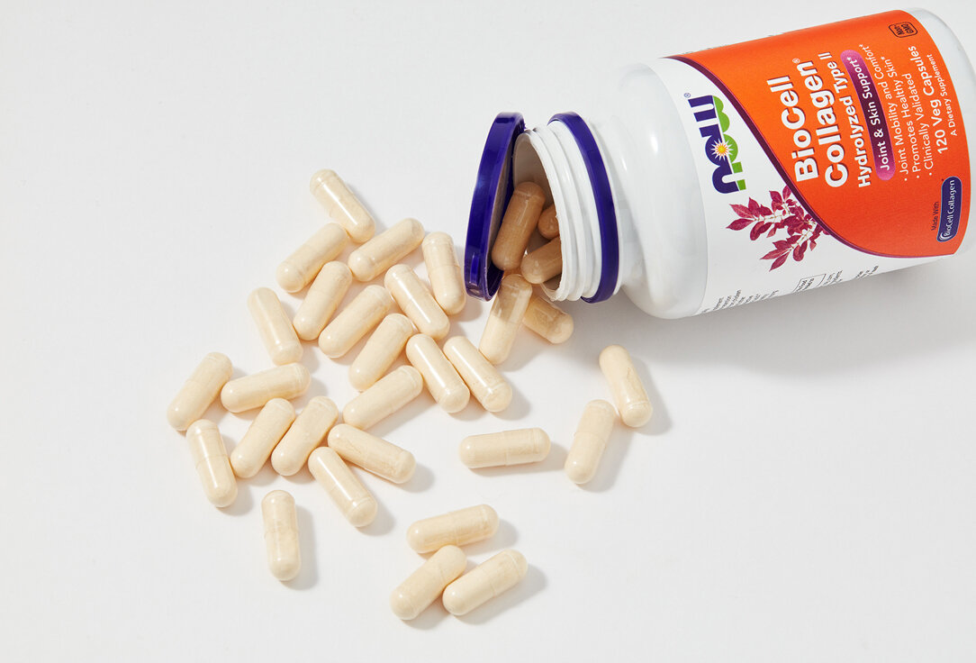 Бад Для Костей И Суставов БАД, Now Foods, Biocell Collagen, 120 капсул, для укрепления суставов