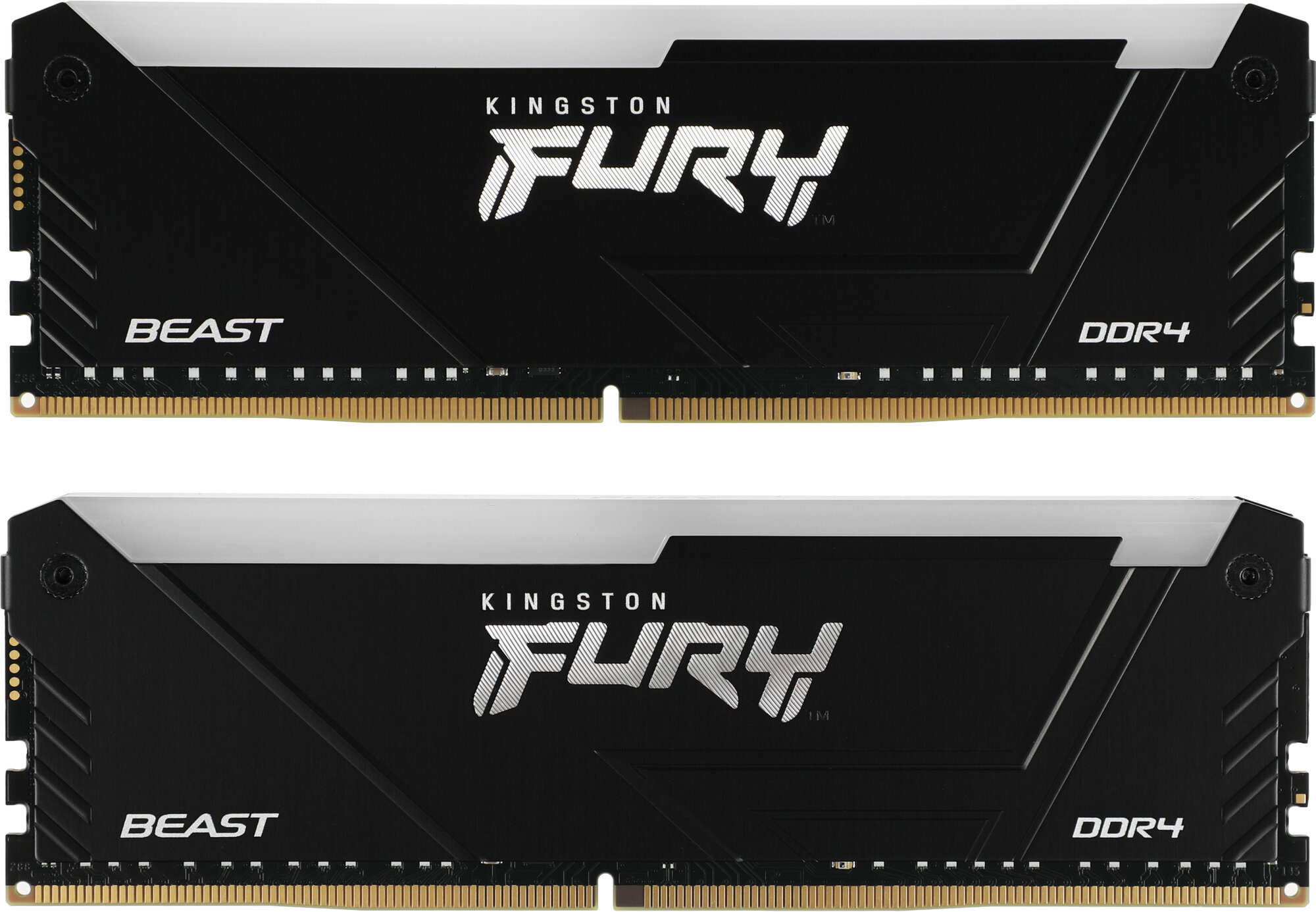 Оперативная память Kingston Fury Beast KF432C16BB2AK2/16 DDR4 - 2x 8ГБ 3200МГц, DIMM, Ret — фото 1