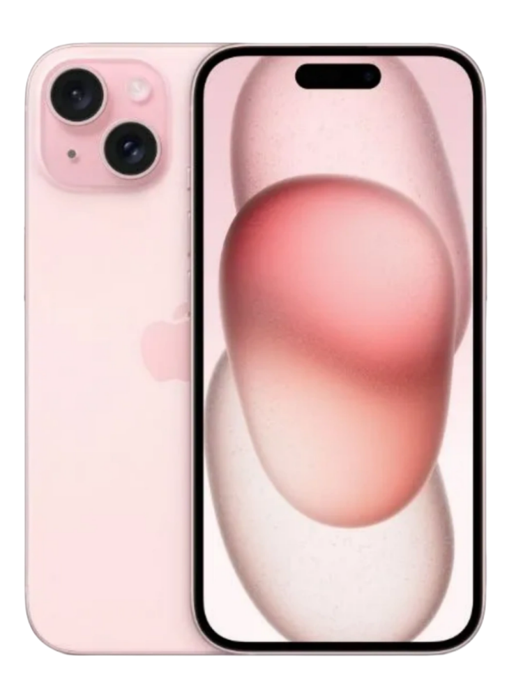 Смартфон Apple iPhone 15，розовый，6 ГБ/512ГБ，6.1 дюйма，NFC，A16 Bionic