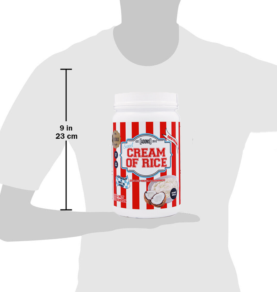Adonis Sweet Cream Of RICE 1kg 25 serv , Адонис Свеет Креам 25 — фото 1