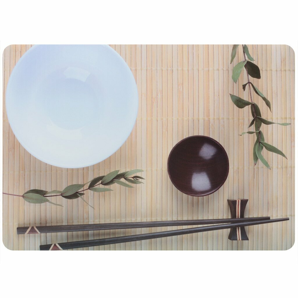 Салфетка для стола пластик 40х28 см Азия PPM-01-AS/ 312318