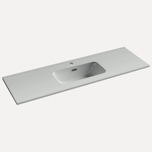 Изображение товара Раковина накладная Ceramicanova Compact 1210x395x170, белый, CN7028