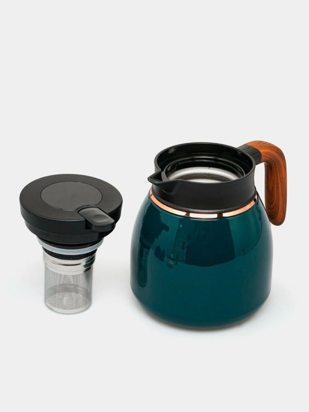 Элегантный термос для чая и травяных настоев, объемом 1,1 л и 1,6 л.