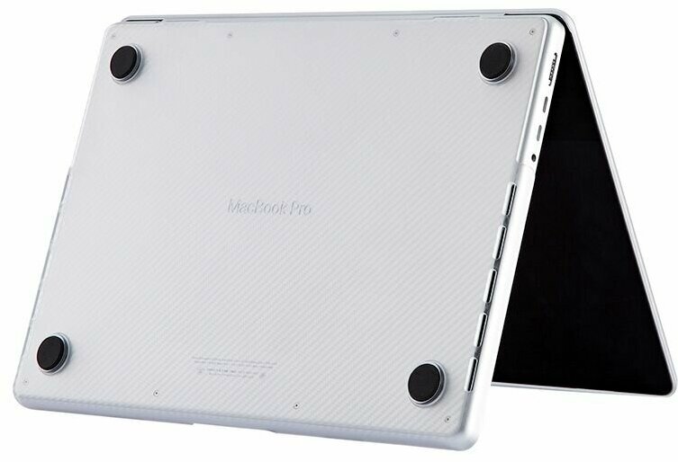 Накладка пластиковая для MacBook Pro 16" (2021) Carbon white