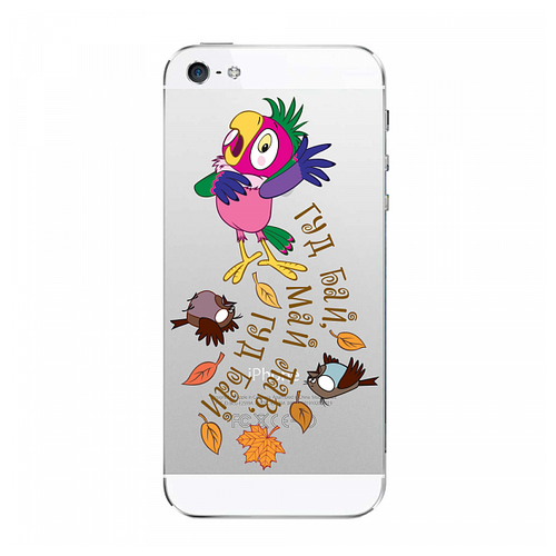 фото Накладка deppa art case iphone 5/5s/se союзмультфильм кеша (арт. 100569)