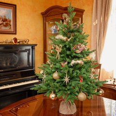 Изображение товара Елка настольная Инфинити 90 см, литая 100%, Царь Елка, ИнФ-90