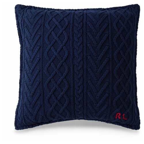 фото Декоративная подушка ralph lauren highland navy 50x50 см ralph lauren home