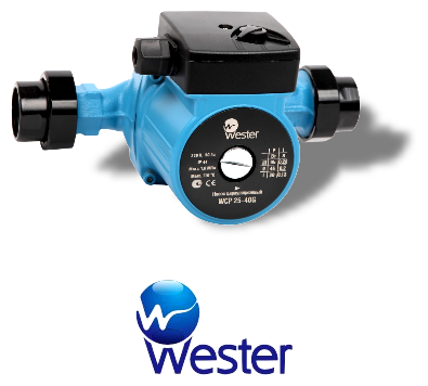 Насос циркуляционный Wester WCP 25-60G (с гайками) (8шт)