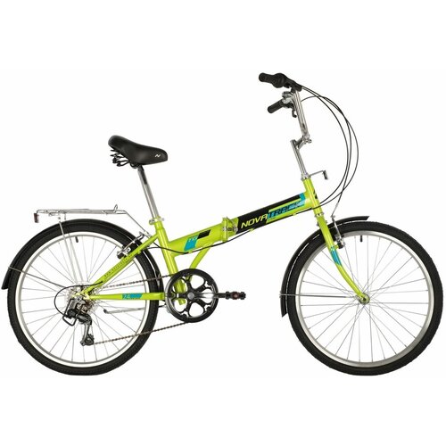 NOVATRACK Велосипед Novatrack TG 24 6ск V-brake зеленый 24NFTG6SVGN21 1753000₽