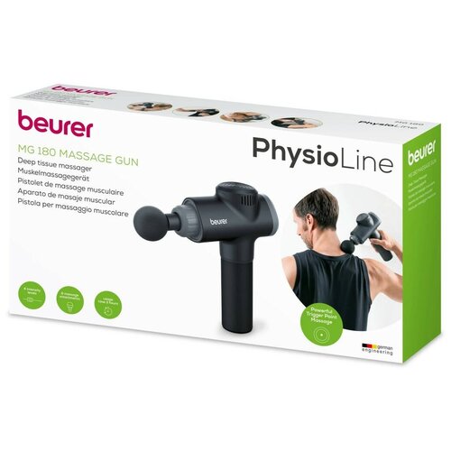 Воздушно-компрессионный массажер Beurer MG180 черный 1 уп 13694₽