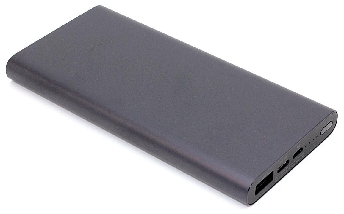 Универсальный внешний аккумулятор для Xiaomi Mi Powerbank 3 10000mah (USB-C) Black