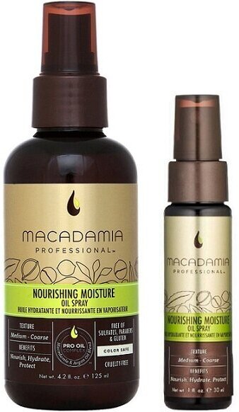 Масло-спрей для сухих волос - (Macadamia Nourishing Moisture Oil Spray) 125 ml