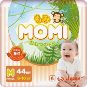 MOMI Подгузники-трусики MOMI размер M (6-10 кг), 44 шт