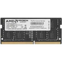 Оперативная память AMD SO-DIMM DDR4 32Gb 2666MHz pc-21300 Radeon R7 Performance Series CL19 (R7432G2606S2S-U)