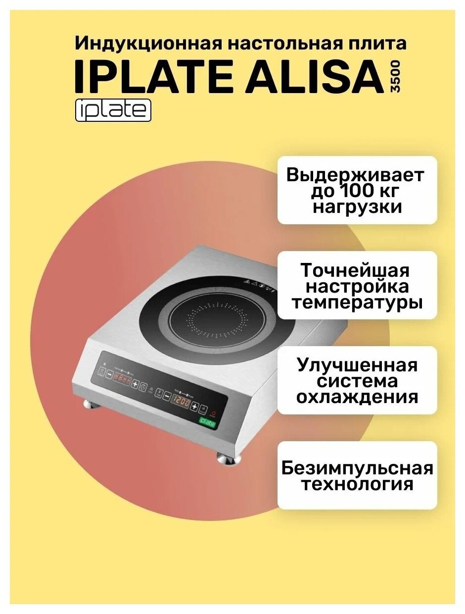 Индукционная плита Iplate Alisa 3500 - фотография № 8
