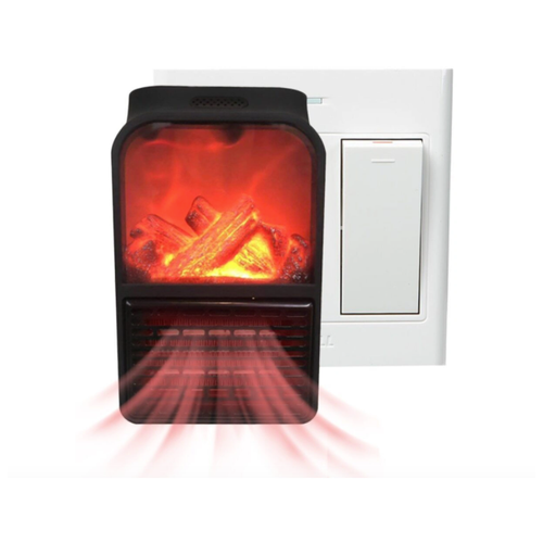 Обогреватель портативный с мини LCD-дисплеем Flame Heater (Черный)