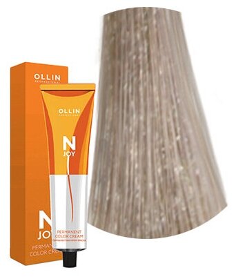 OLLIN PROFESSIONAL 5/37 крем-краска перманентная для волос, светлый шатен золотисто-коричневый / N-JOY 100 мл - фото №3