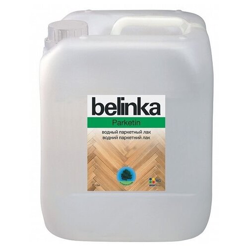 Лак Belinka Parketin глянцевый акрил-уретановый бесцветный 5 л