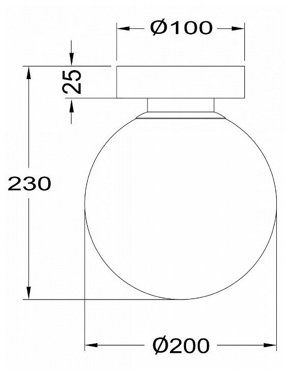 Настенно-потолочный светильник Maytoni Basic form MOD321WL-01G3 - фотография № 2