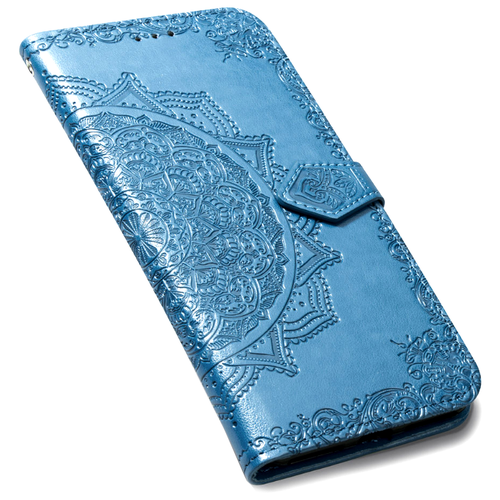 Чехол-книжка MyPads для Sony Xperia 1 II бирюзовый с красивыми загадочными узорами женский детский прикольный необычный чехол книжка mypads для iphone 12 6 1 iphone 12 pro 6 1 голубой с красивыми загадочными узорами женский детский прикольный необычный
