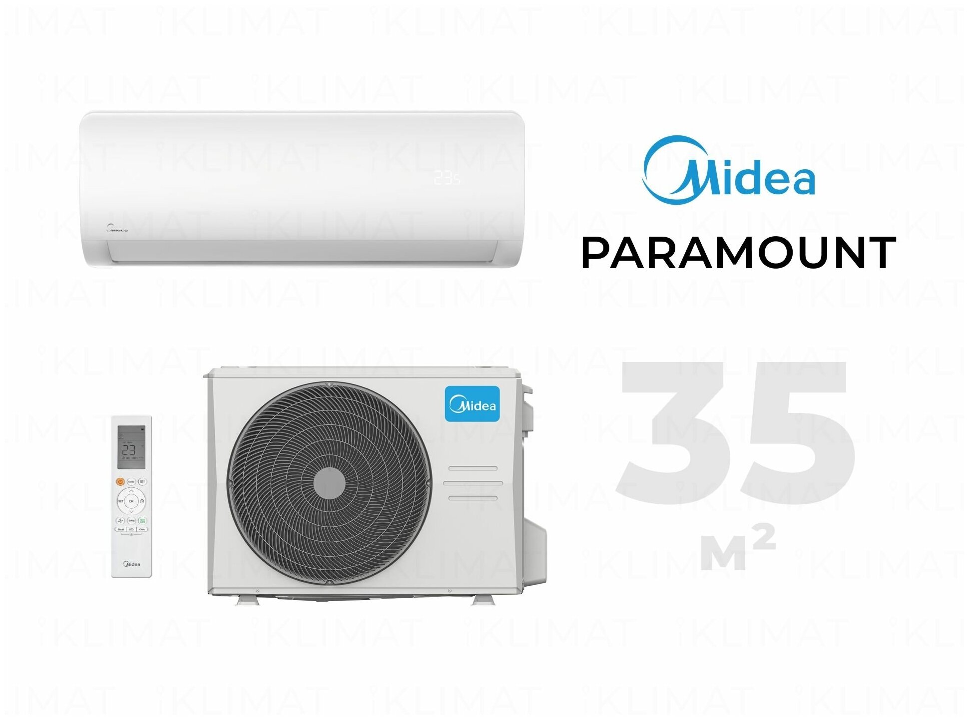 Midea Paramount MSAG1-12HRN1-I/MSAG1-12HRN1-O