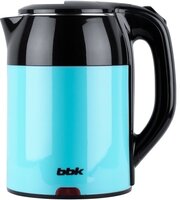 Чайник Bbk EK1709P черный/бирюзовый