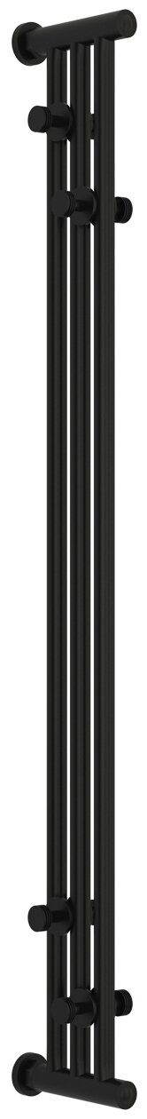 Полотенцесушитель водяной Сунержа Хорда 120x19,5 Матовый черный