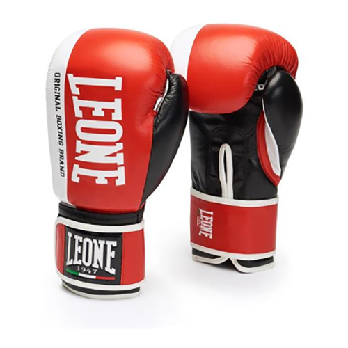 фото Боксерские перчатки leone 1947 challenger gn201 красные (12 унций)