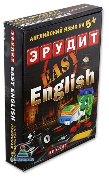 Настольная игра Эрудит Easy english, подарочный набор БИПЛАНТ - фото №8