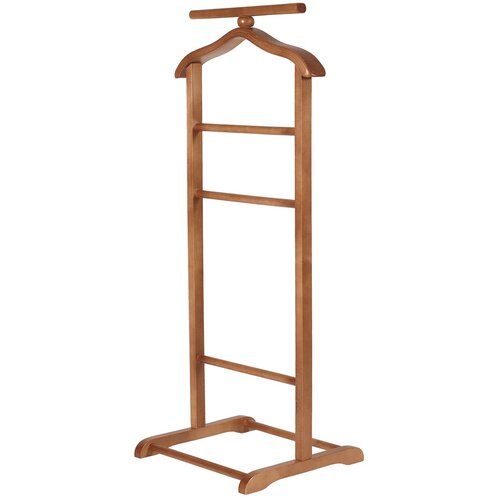 Вешалка костюмная деревянная PASSO SONET, коричневая