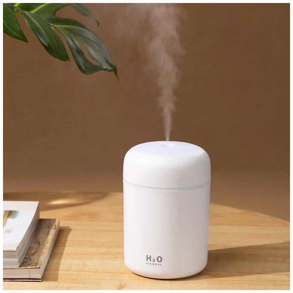 Увлажнитель воздуха USB Colorful Humidifier, черная - фотография № 6