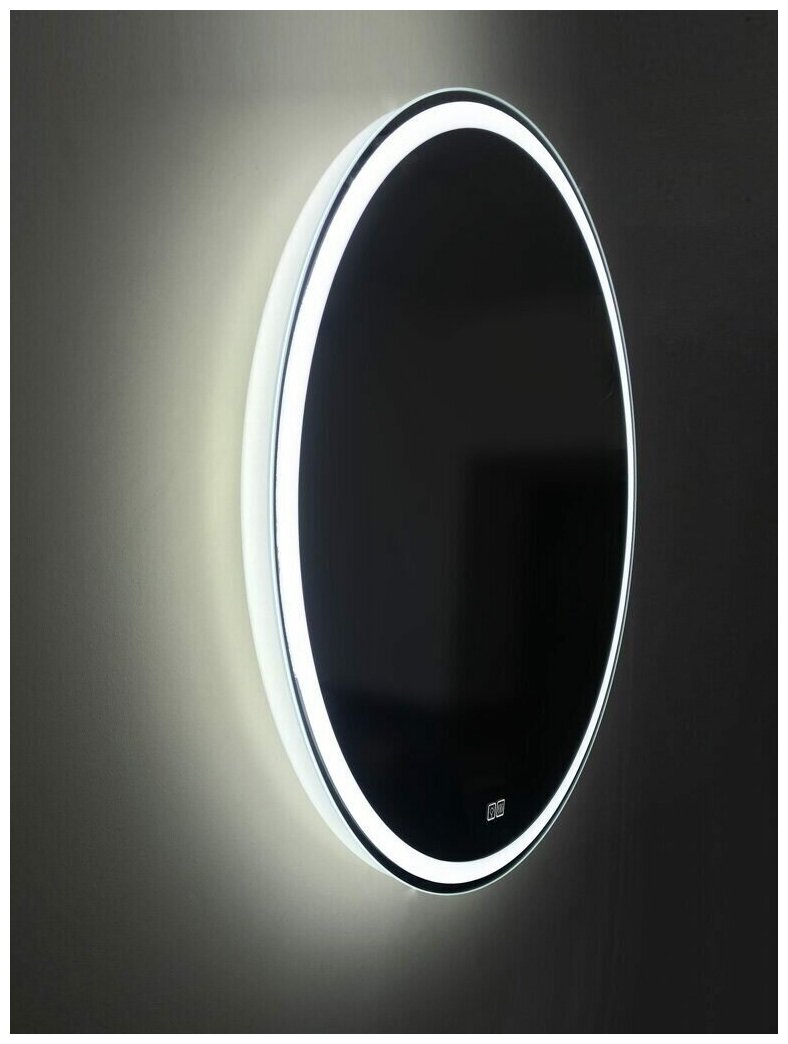Зеркало с встроенным светильником и сенсорным выключателем SPC-RNG-800-LED-TCH, 12W, 220-240V - фотография № 6