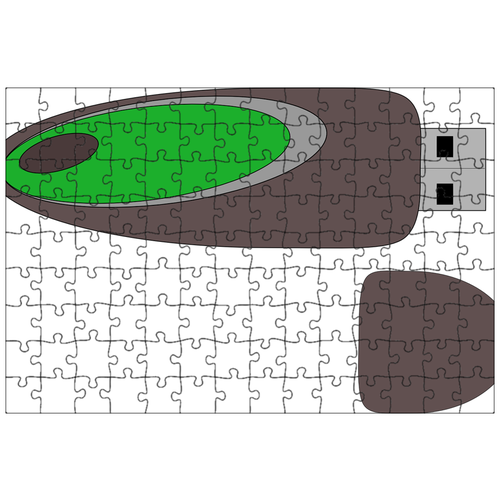 фото Магнитный пазл 27x18см."usb, объем памяти, палка" на холодильник lotsprints