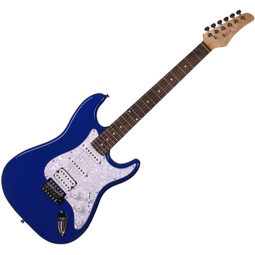 Redhill STM200/DPBL электрогитара, Stratocaster, цвет темно-синий электрогитара stratocaster h s s с винтажным тремоло синяя caraya