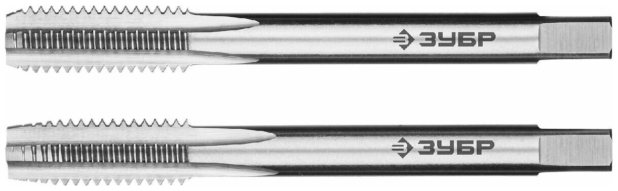 ЗУБР М8x1.0мм, комплект метчиков, Р6М5, машинно-ручные, , серия Профессионал (4-28007-08-1.0-H2_z01)